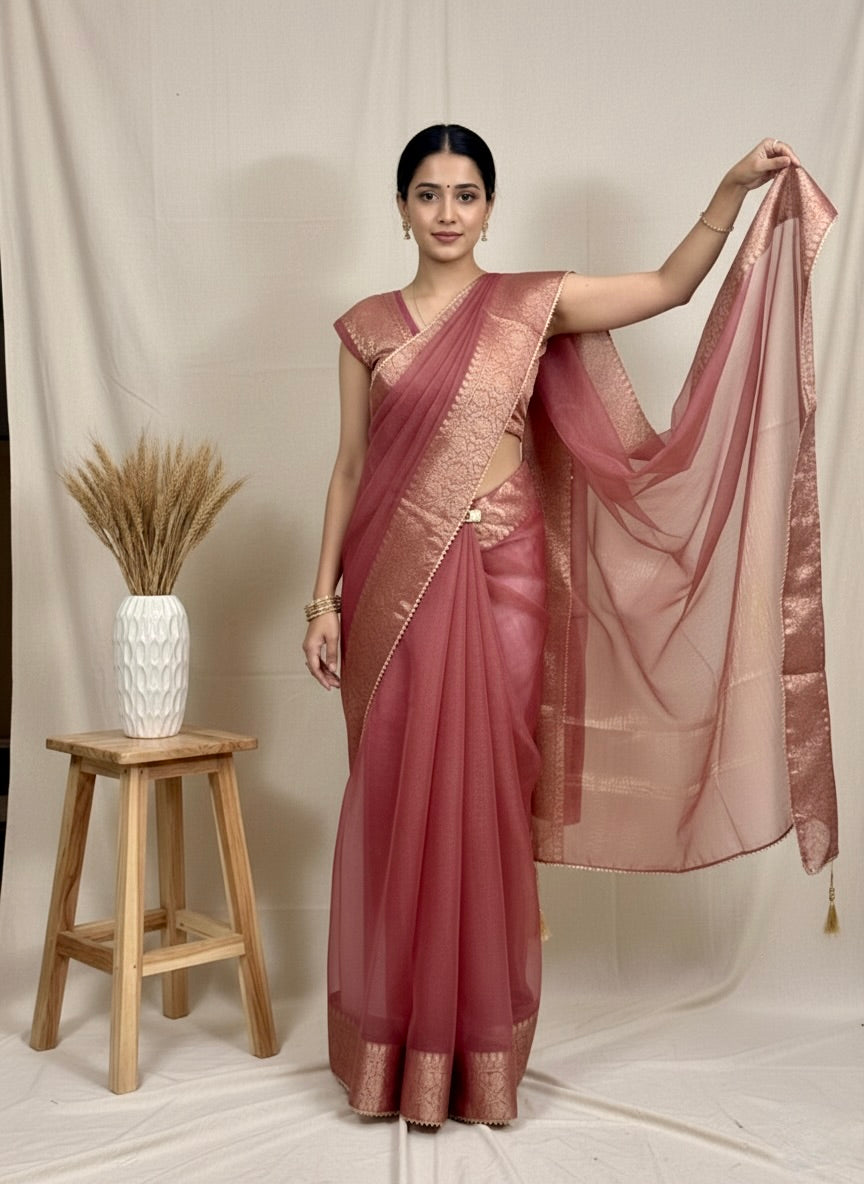 Organza Saree